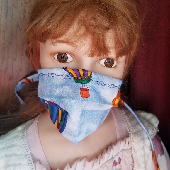 Kid Size Mask w/ Copper/Silver Filters-balloons - Picture 3 of 7